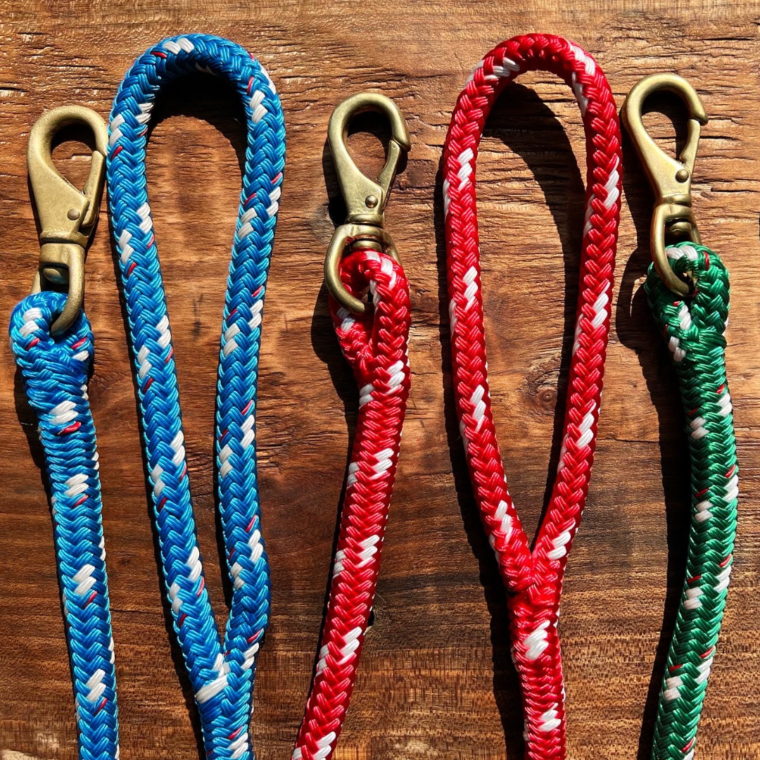 Nautical Rope Pet Leash: 7/16" Sta-Set New England Rope