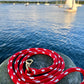 Nautical Rope Pet Leash: 7/16" Sta-Set New England Rope
